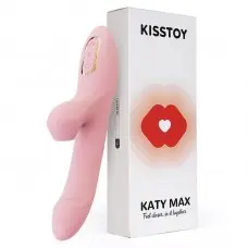 Вібратор-кролик з обертанням стовбура та вакуумною стимуляцією KISSTOY Katy Max