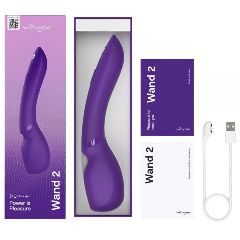 Вибромассажер We-Vibe Wand 2 Purple