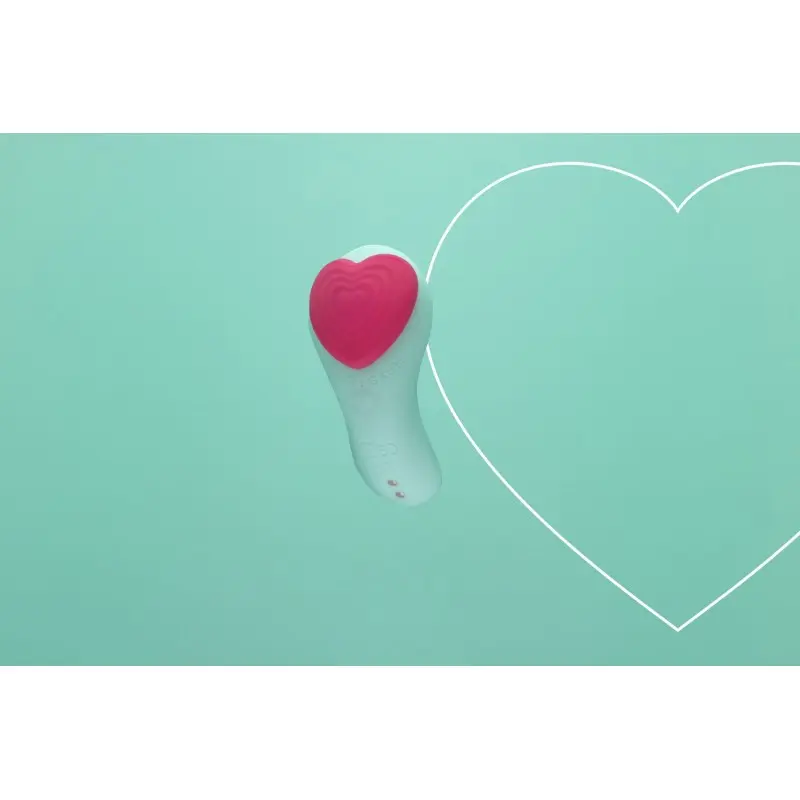 Вибратор в трусики FairyGasm HeartGem green