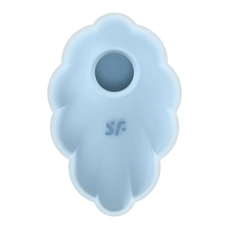 Вакуумный стимулятор с вибрацией Satisfyer Cloud Dancer Blue