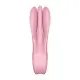 Клиторальный вибратор Satisfyer Threesome 1 Pink с тремя гибкими пальчиками