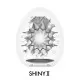 Мастурбатор-яйцо Tenga Egg Shiny II, плотный TPE, пробник лубриканта 5 мл