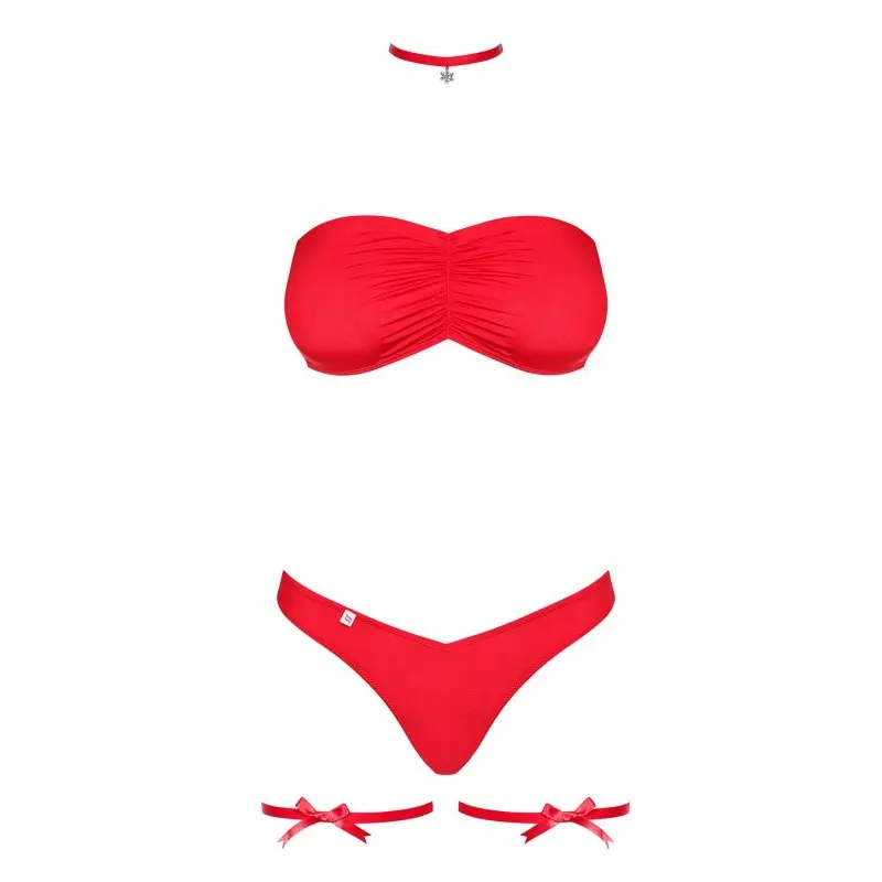 (SALE) Комплект Obsessive Kissmas Set S/M