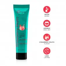 Лубрикант на водной основе Orgie Lube Tube Strawberry Mojito, 100 мл