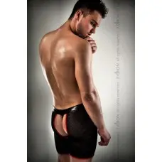 Распродажа!!! Мужские трусики-шорты Passion 012 THONG black XXL/XXXL