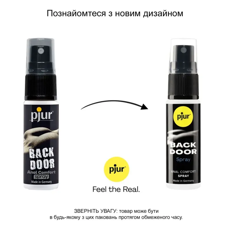 Расслабляющий анальный спрей pjur backdoor 20 мл с пантенолом и алоэ, высококонцентрированный