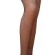 Колготки в сеточку без выделенных трусиков Passion TI020 типа Кабаретка 1/2 (fishnet), nero