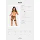Пояс для чулок Obsessive Medilla garter belt XL/2XL