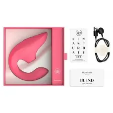 Вакуумный клиторальный стимулятор Womanizer Blend Vibrant Rose