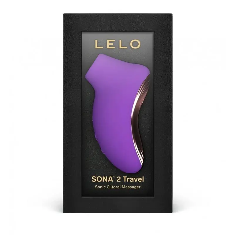 Звуковой стимулятор клитора LELO SONA 2 Travel Purple, тревел-версия, 12 режимов