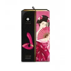 Вагинально-клиторальный вибратор Shunga Soyo Raspberry