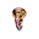 Фэнтезийный фаллоимитатор Creature Cocks Enchanting Rainbow Glass Dildo