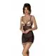 Эротический пеньюар Passion MARINA CHEMISE, XXL/XXXL, beige