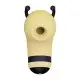 Вакуумный стимулятор с микротоками KISSTOY Beebe Yellow, на палец