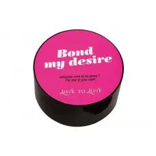 Скотч для бондажа Love To Love BOND MY DESIRE (15м) Чорний, не липне до шкіри і волосків