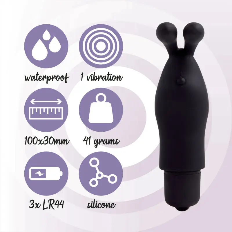 Вибратор на палец FeelzToys Magic Finger Vibrator Black