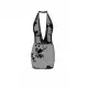 (SALE) Платье Noir Handmade F313 Mythos mini flocked mesh dress with jewelry rhinestone chain - M