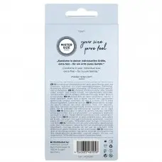 Презервативи Mister Size - pure feel - 49 (10 condoms), товщина 0,05 мм