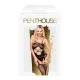 Бодистокинг с вырезом на животике Penthouse - Hot Nightfall Black S/L