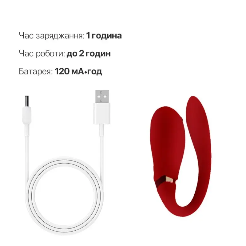 Смартвибратор для пар Zalo — Fanfan Bright Red