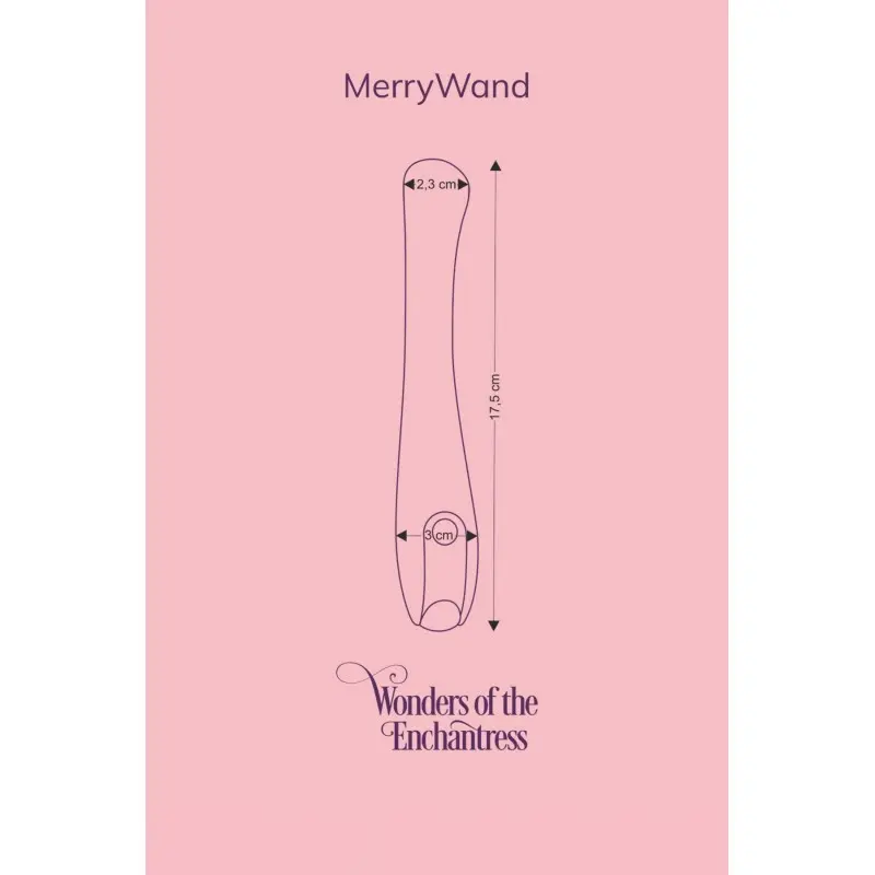 Вибратор FairyGasm MerryWand blue