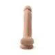 Фаллоимитатор SilexD Tomas Flesh (MODEL 1 size 9in), двухслойный, силикон+Silexpan, диаметр 4,9см