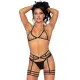 (SALE) Leg Avenue Rhinestone garter strapps