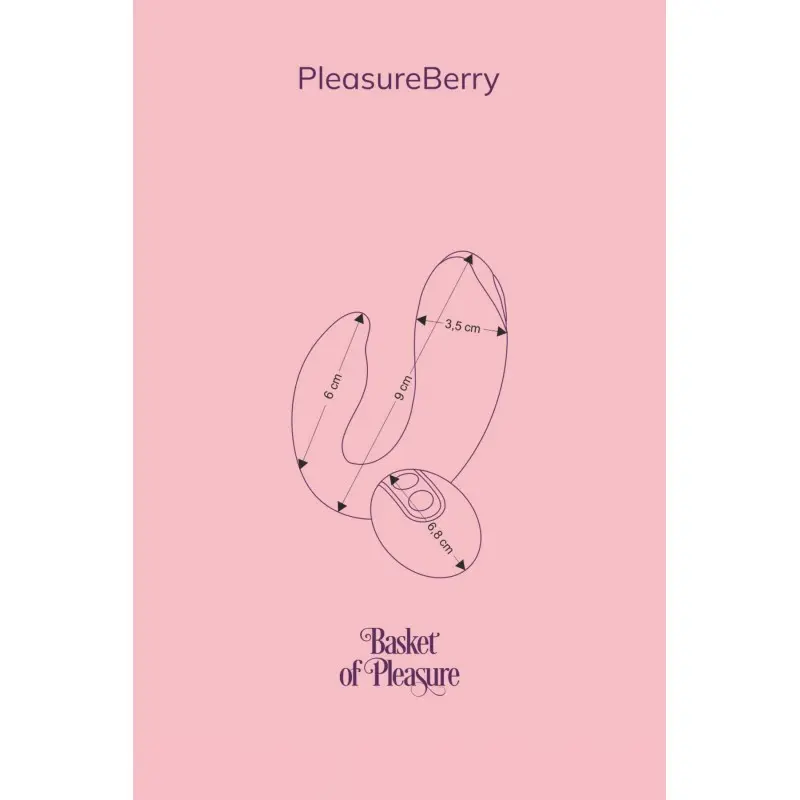 Вибратор FairyGasm PleasureBerry green