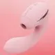 Вакуумный вибратор KISTOY Tina Mini Pink, вагинально-клиторальный