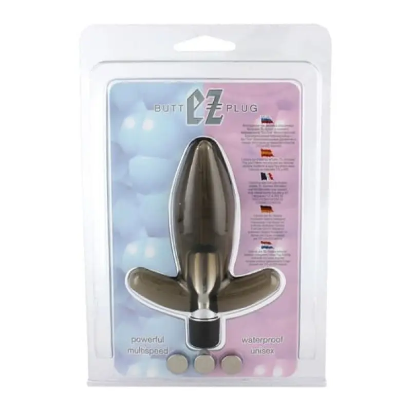 Seven Creations Ez Plug - Анальна пробка з вібропулею, 7,5Х3,5см