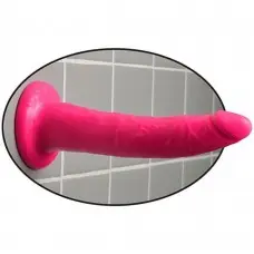 Pipedream Slim Dillio 7 Inch фаллоимитатор на присоске, 17.8х4.1 см (розовый)