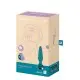 Satisfyer Plug-ilicious 1 - Анальна смарт-пробка, 14х3 см, (зелена)