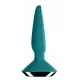 Satisfyer Plug-ilicious 1 - Анальна смарт-пробка, 14х3 см, (зелена)