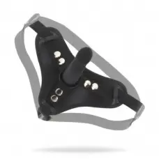 Taboom Strap-On Harness with Dong S - Страпон женский, 12,5 см (черный)