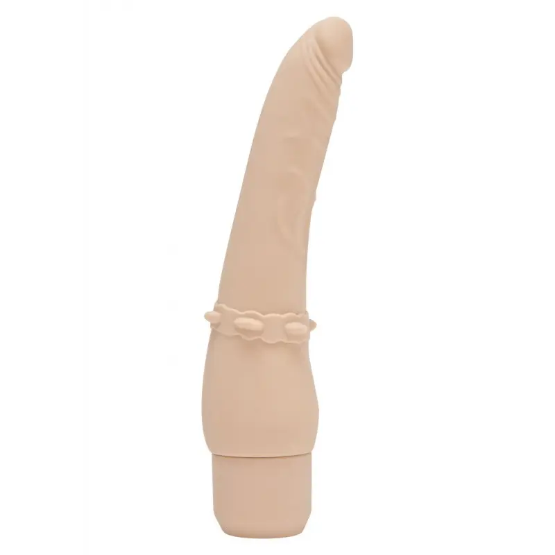 Get Real Classic Smooth Vibrator - Класичний силіконовий вібратор, 11,5Х3,2 см (тілесний)