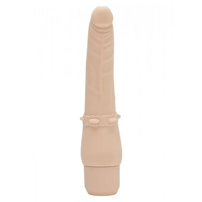 Get Real Classic Smooth Vibrator - Класичний силіконовий вібратор, 11,5Х3,2 см (тілесний)