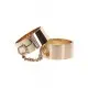 Taboom Slave Wrist Cuffs - Наручники металлические, (золотой)