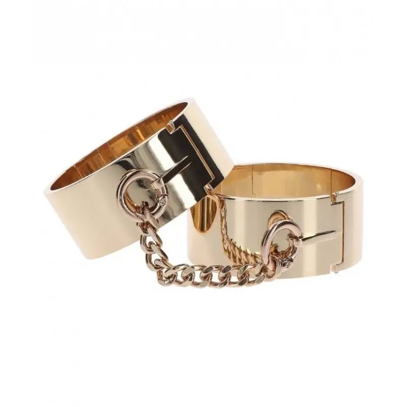 Taboom Slave Wrist Cuffs - Наручники металлические, (золотой)