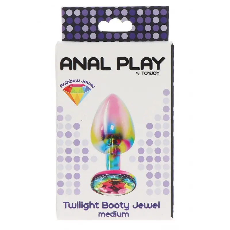 Toy Joy - Twilight Booty Jewel Medium - Анальна пробка, 8х3,4 см (M)