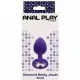Toy Joy Small Diamond Booty Jewel - Пробка анальная, 7х2.5 (фиолетовая)