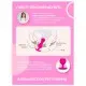Gvibe Gballs 3 App Petal Rose - тренажер інтимних м'язів, 8х3 см (рожевий)