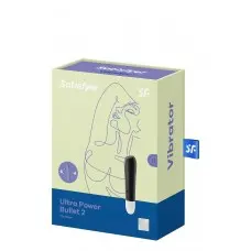 Satisfyer Ultra Power Bullet 2 Black - Міні-вібратор, 10,6х2,5 см. (чорний)