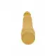Get Real Gold Dicker Slim Vibrator - Вібратор на батарейках, 16х4.7 см (золотистий)