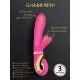 Gvibe Grabbit Mini - Уменьшенный вибратор для клитора и точки G с тремя моторами, 12.5х3.2 см (розовый)