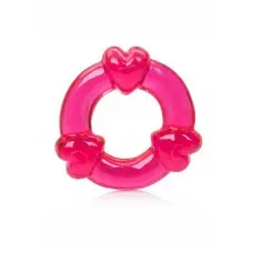 California Exotic Novelties - Red Magic C-Rings - Набір ерекційних кілець, 3 шт.