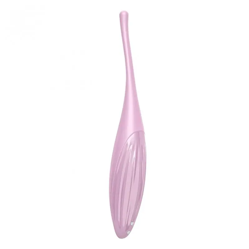 Satisfyer Twirling Joy стимулятор клітора, 18х3.4 см (рожевий)