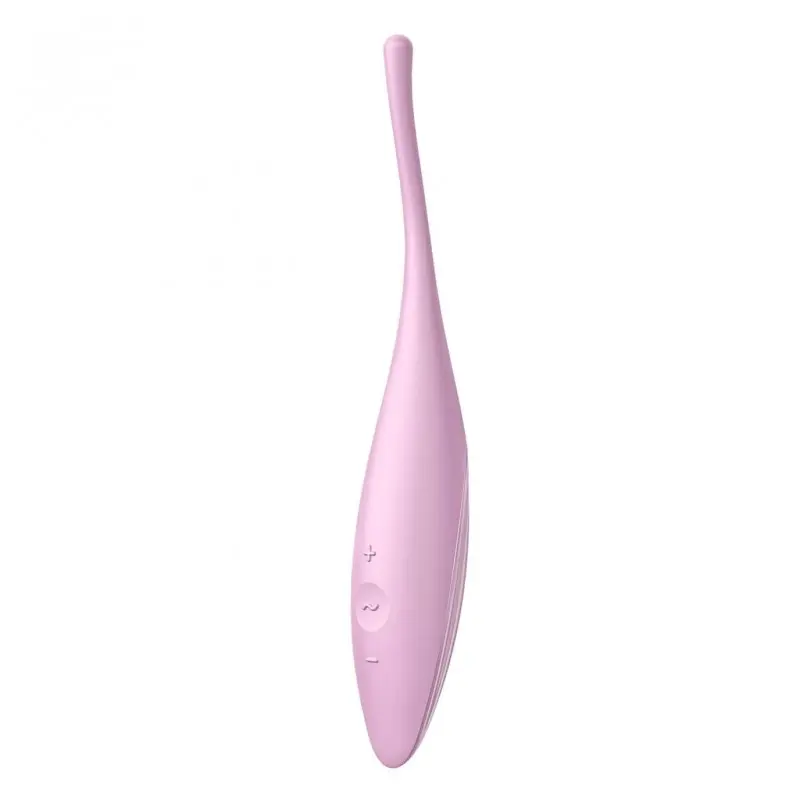 Satisfyer Twirling Joy стимулятор клітора, 18х3.4 см (рожевий)
