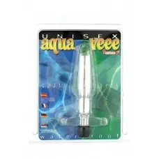 Seven Creations Aqua Vee Butt Plug - Анальна пробка з вібропулею, 13,5х4 см