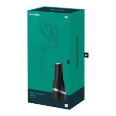Satisfyer Men Classic - класичний мастурбатор у тубусі (сріблястий), 21х6 см