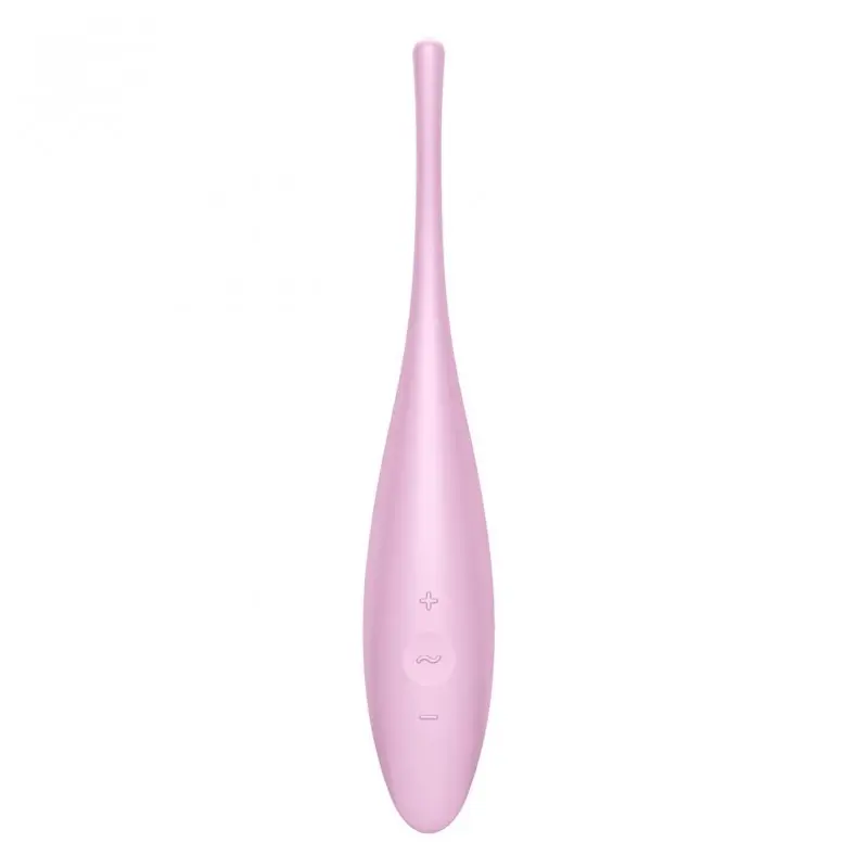 Satisfyer Twirling Joy стимулятор клітора, 18х3.4 см (рожевий)